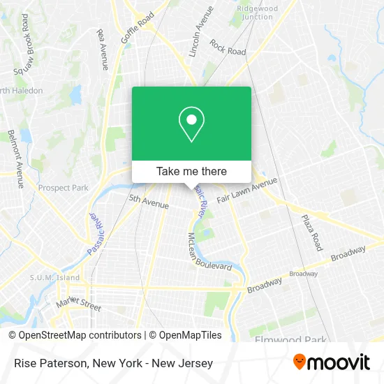 Rise Paterson map