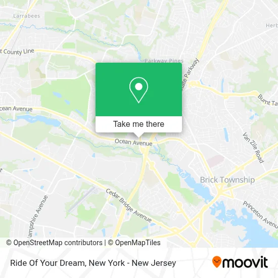 Ride Of Your Dream map