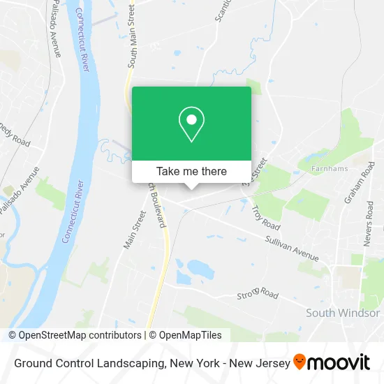 Ground Control Landscaping map