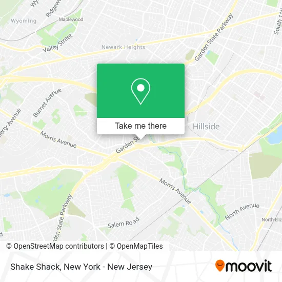 Shake Shack map