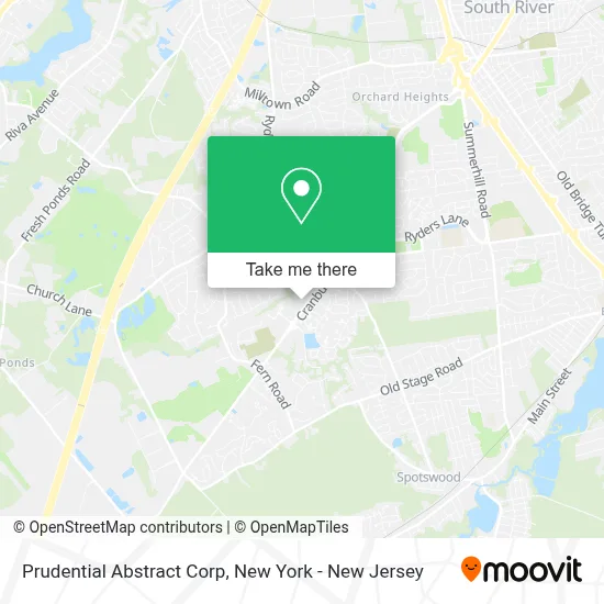Prudential Abstract Corp map