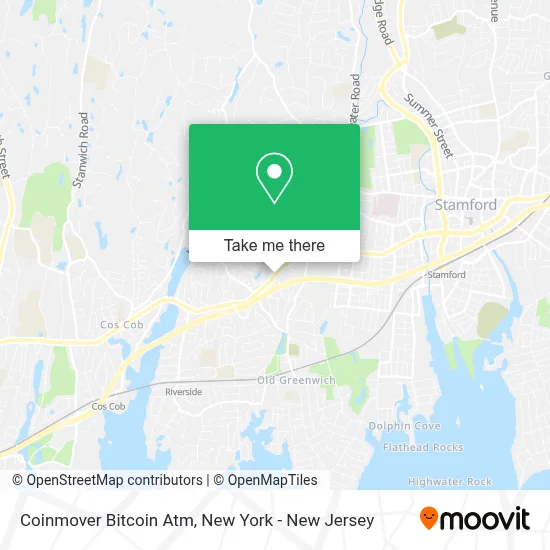 Coinmover Bitcoin Atm map