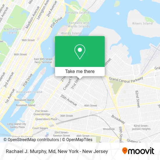Rachael J. Murphy, Md map