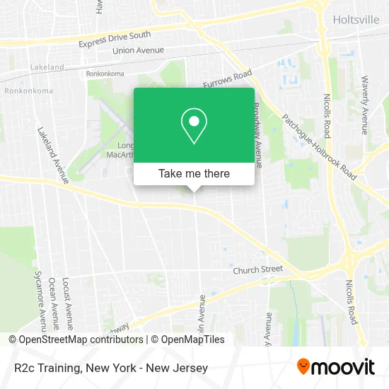 R2c Training map