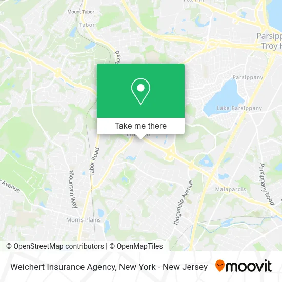 Weichert Insurance Agency map