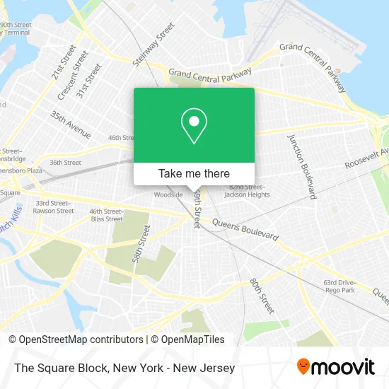 The Square Block map