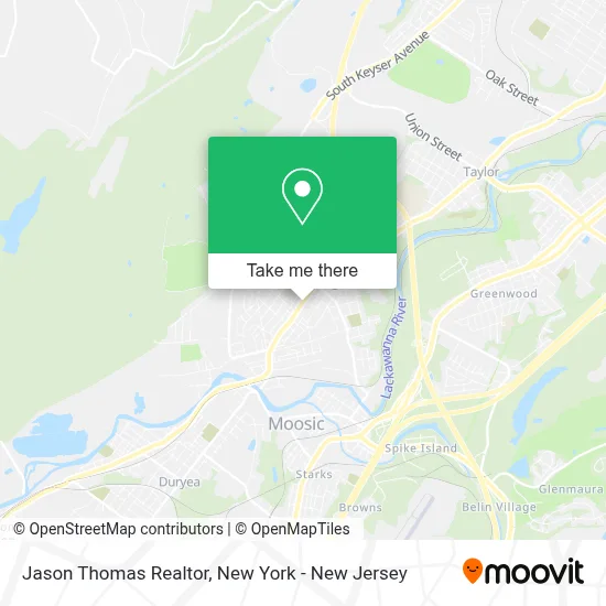 Jason Thomas Realtor map