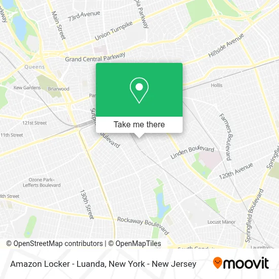 Amazon Locker - Luanda map