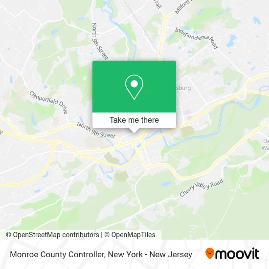 Monroe County Controller map