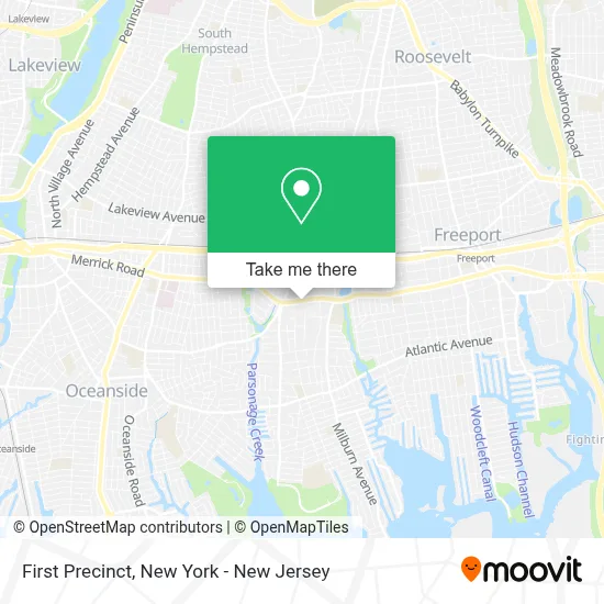 First Precinct map