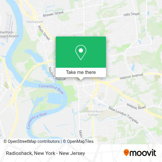Radioshack map