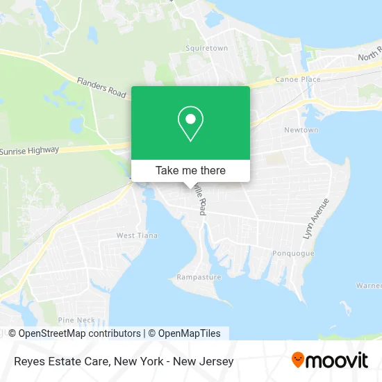 Reyes Estate Care map