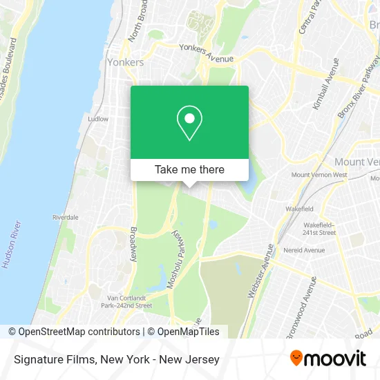 Signature Films map
