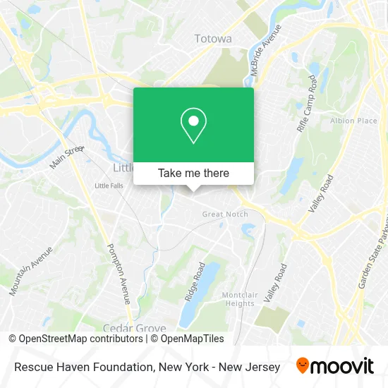 Rescue Haven Foundation map