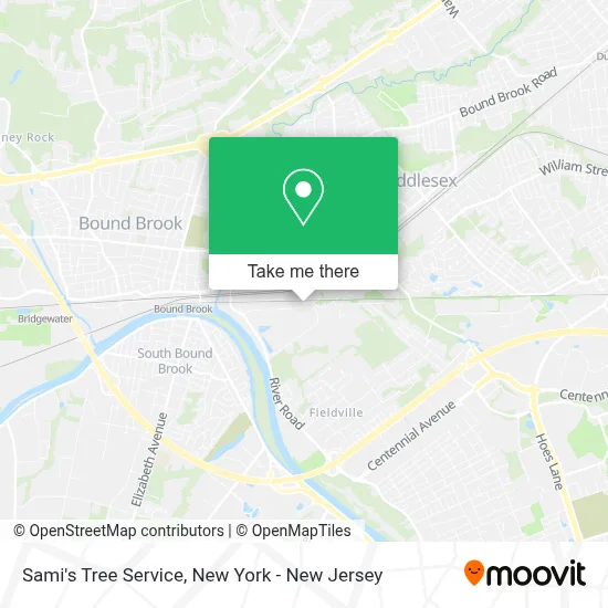 Sami's Tree Service map