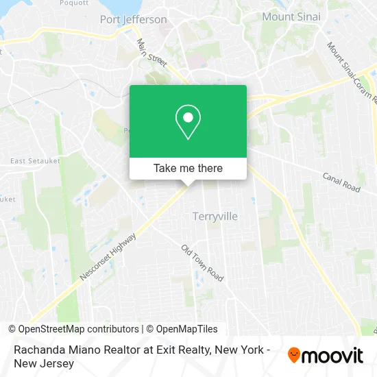 Rachanda Miano Realtor at Exit Realty map