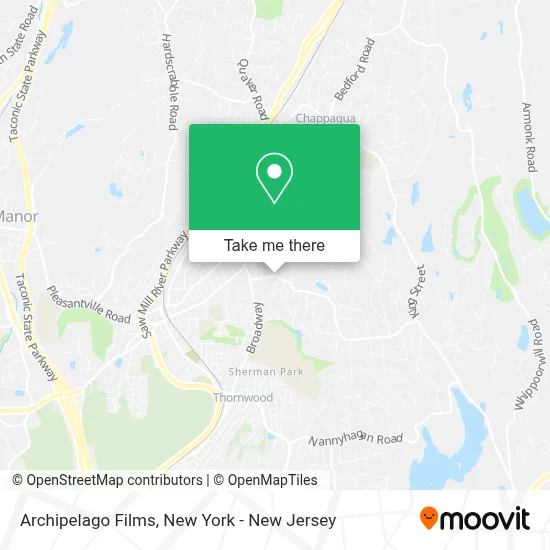 Archipelago Films map