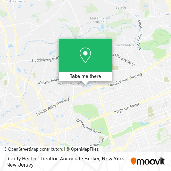Randy Beitler - Realtor, Associate Broker map