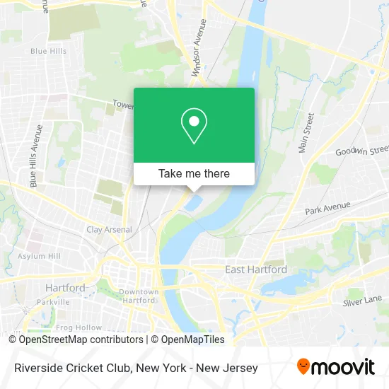 Riverside Cricket Club map