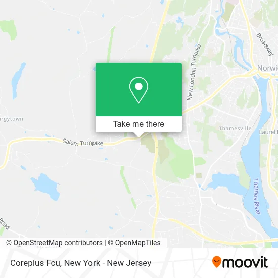 Coreplus Fcu map