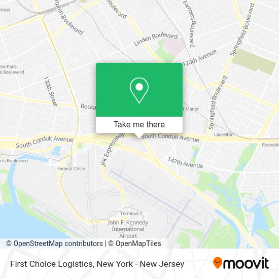First Choice Logistics map