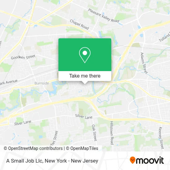 A Small Job Llc map