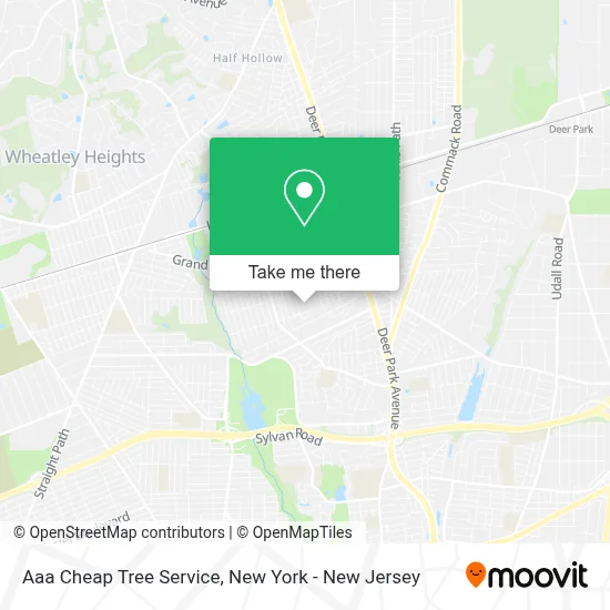 Aaa Cheap Tree Service map