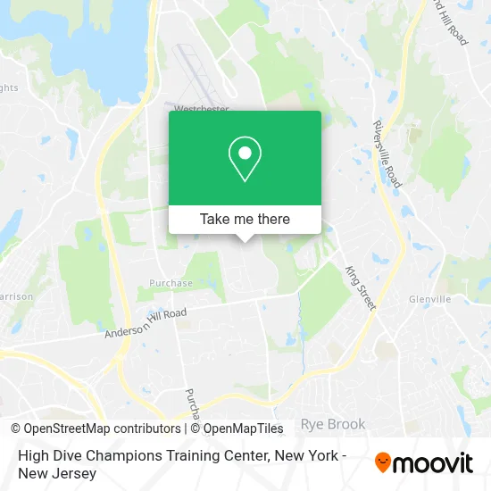High Dive Champions Training Center map