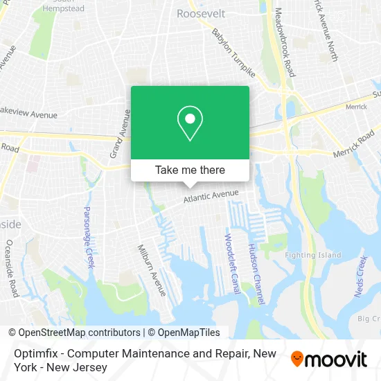 Optimfix - Computer Maintenance and Repair map