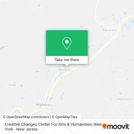 Creative Changes Center For Arts & Humanities map
