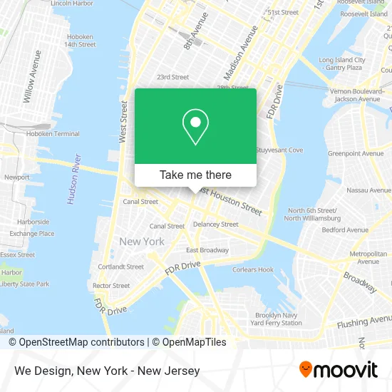 We Design map