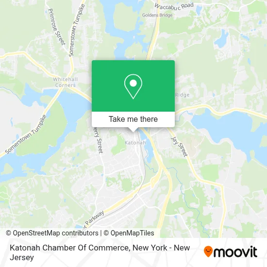 Katonah Chamber Of Commerce map