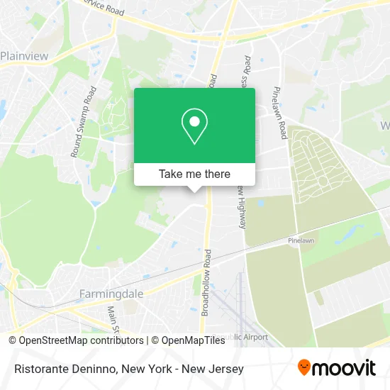 Ristorante Deninno map