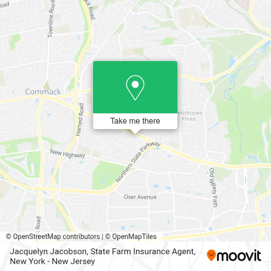 Jacquelyn Jacobson, State Farm Insurance Agent map