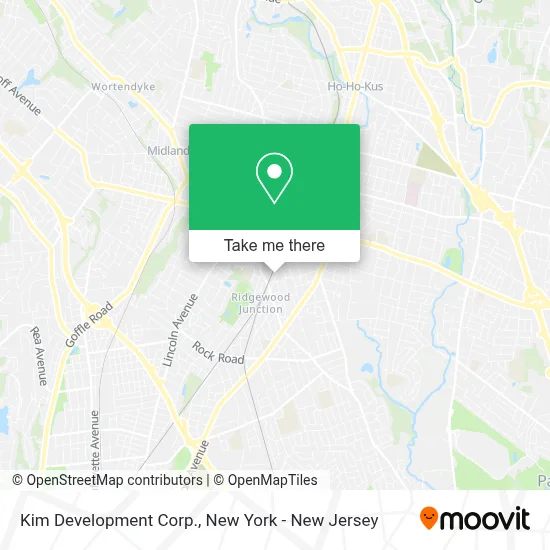 Kim Development Corp. map