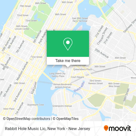 Rabbit Hole Music Lic map