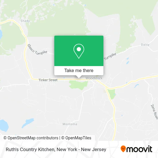 Ruth's Country Kitchen map