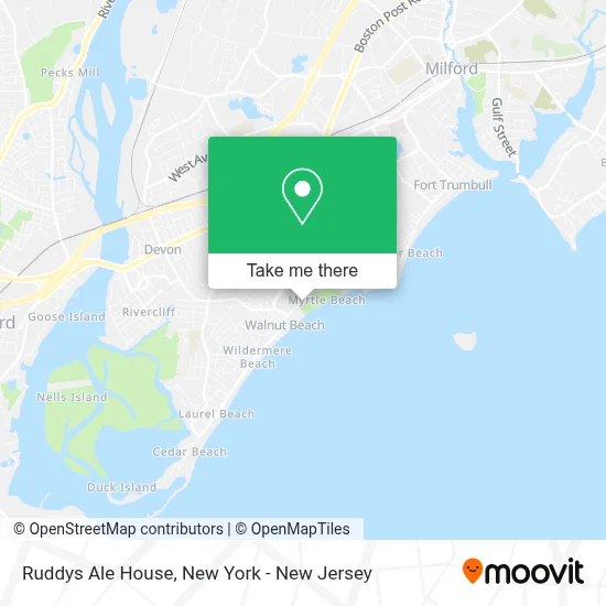 Ruddys Ale House map
