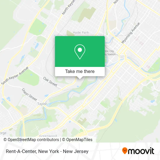 Rent-A-Center map
