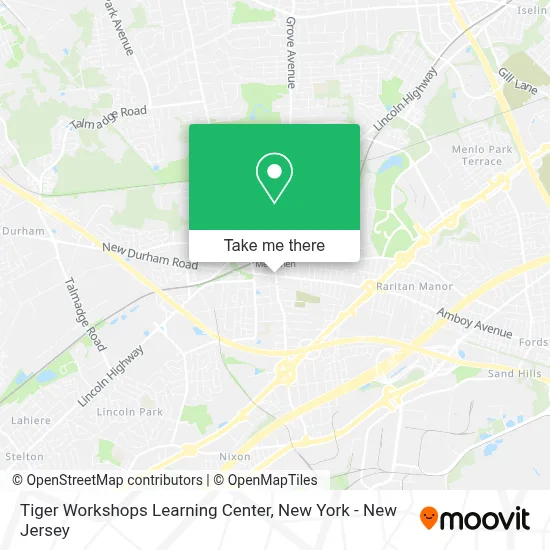 Tiger Workshops Learning Center map
