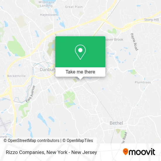 Rizzo Companies map