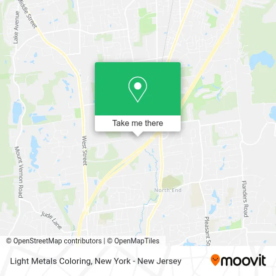 Light Metals Coloring map