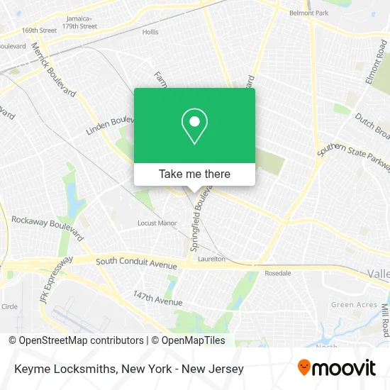Keyme Locksmiths map