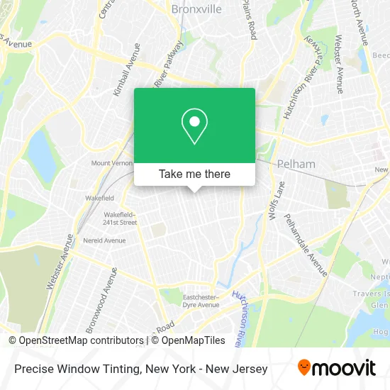 Precise Window Tinting map