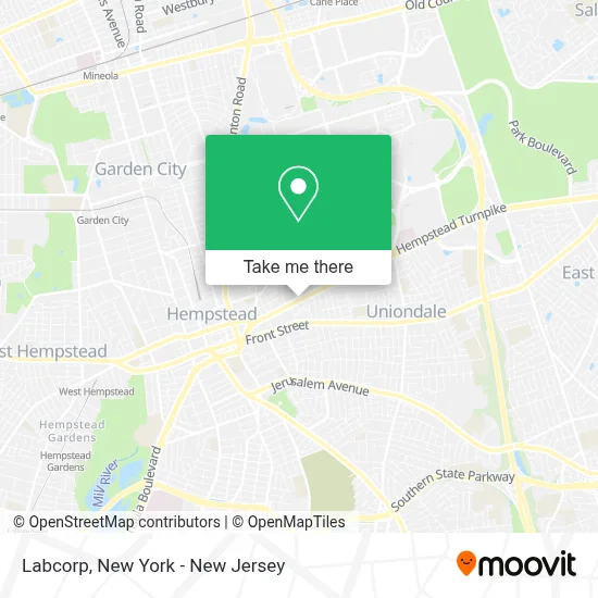 Labcorp map