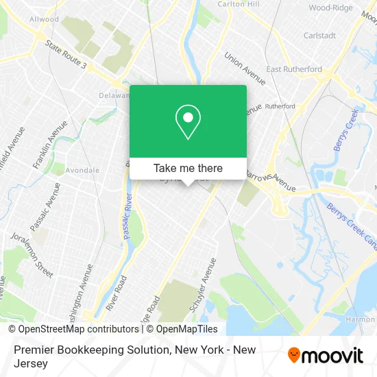 Premier Bookkeeping Solution map
