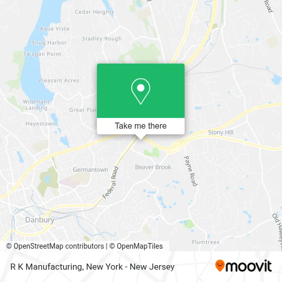 R K Manufacturing map