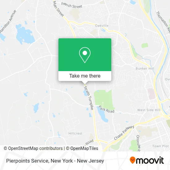 Pierpoints Service map