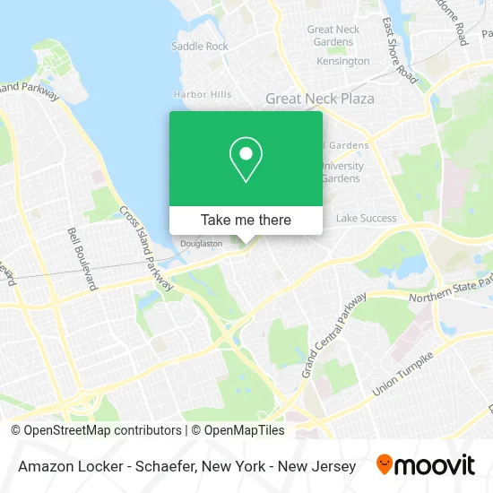 Amazon Locker - Schaefer map