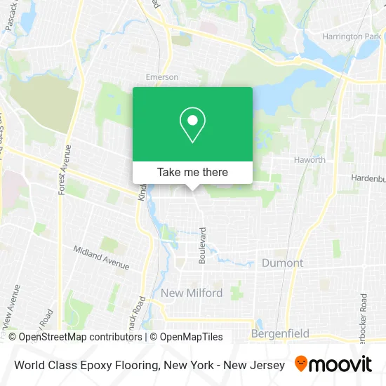 World Class Epoxy Flooring map